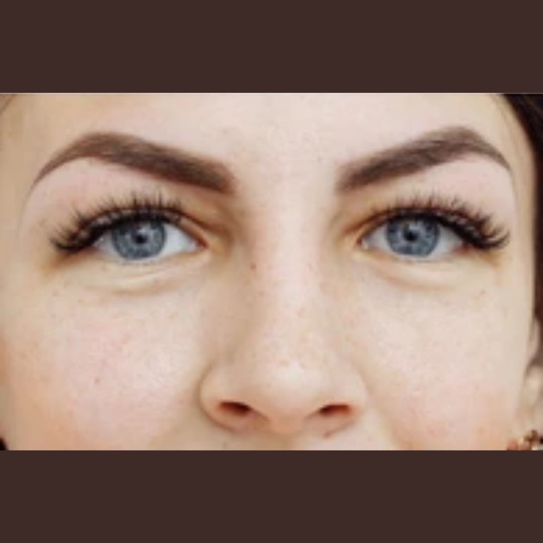 Eyebrow After Microblading Treatment