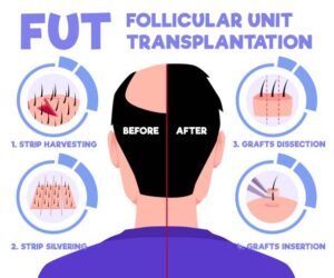 FUT Hair Transplant Cost in Delhi